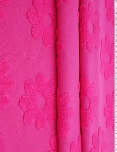 Hot Pink Retro Daisies