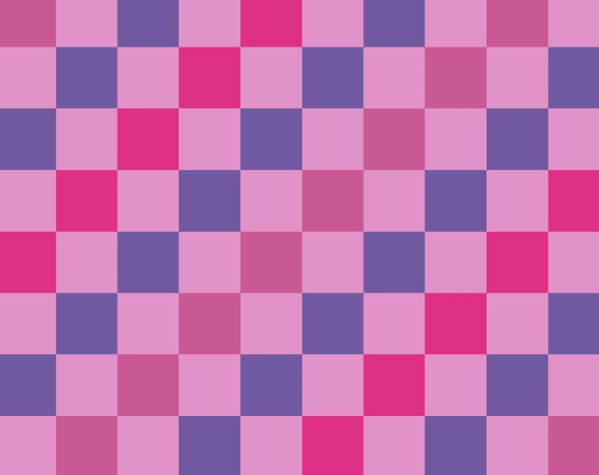 Pink & Purple Checks