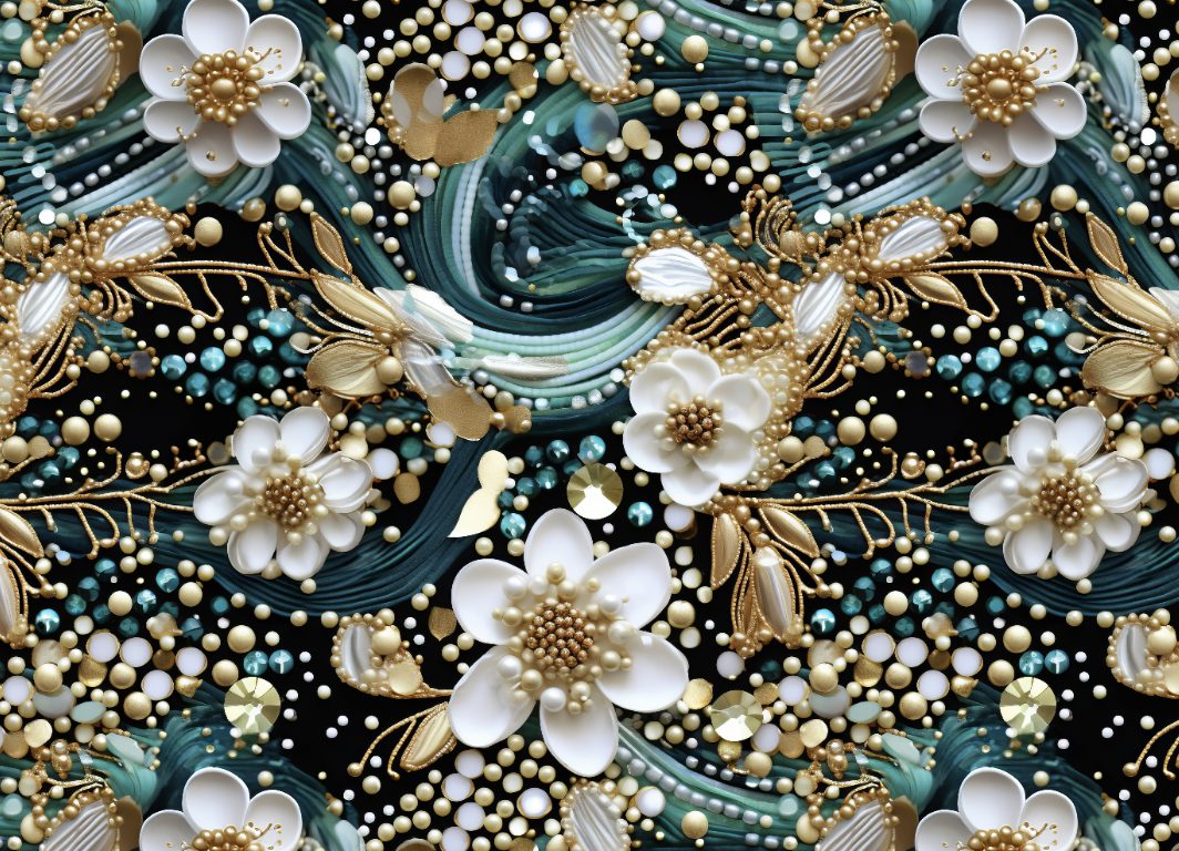 Faux Beadwork