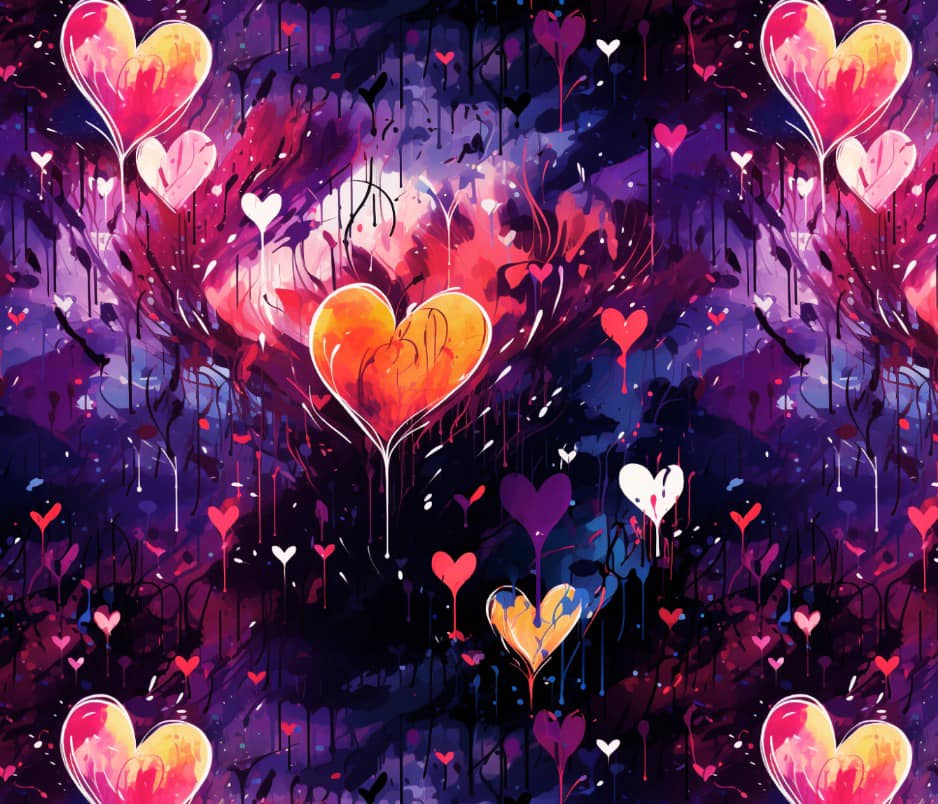 Graffiti Hearts