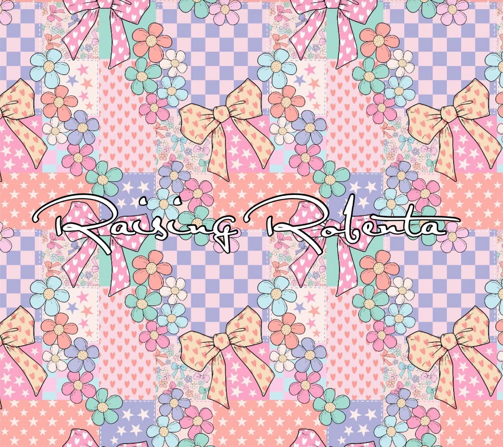 Floral, Bows & Checks