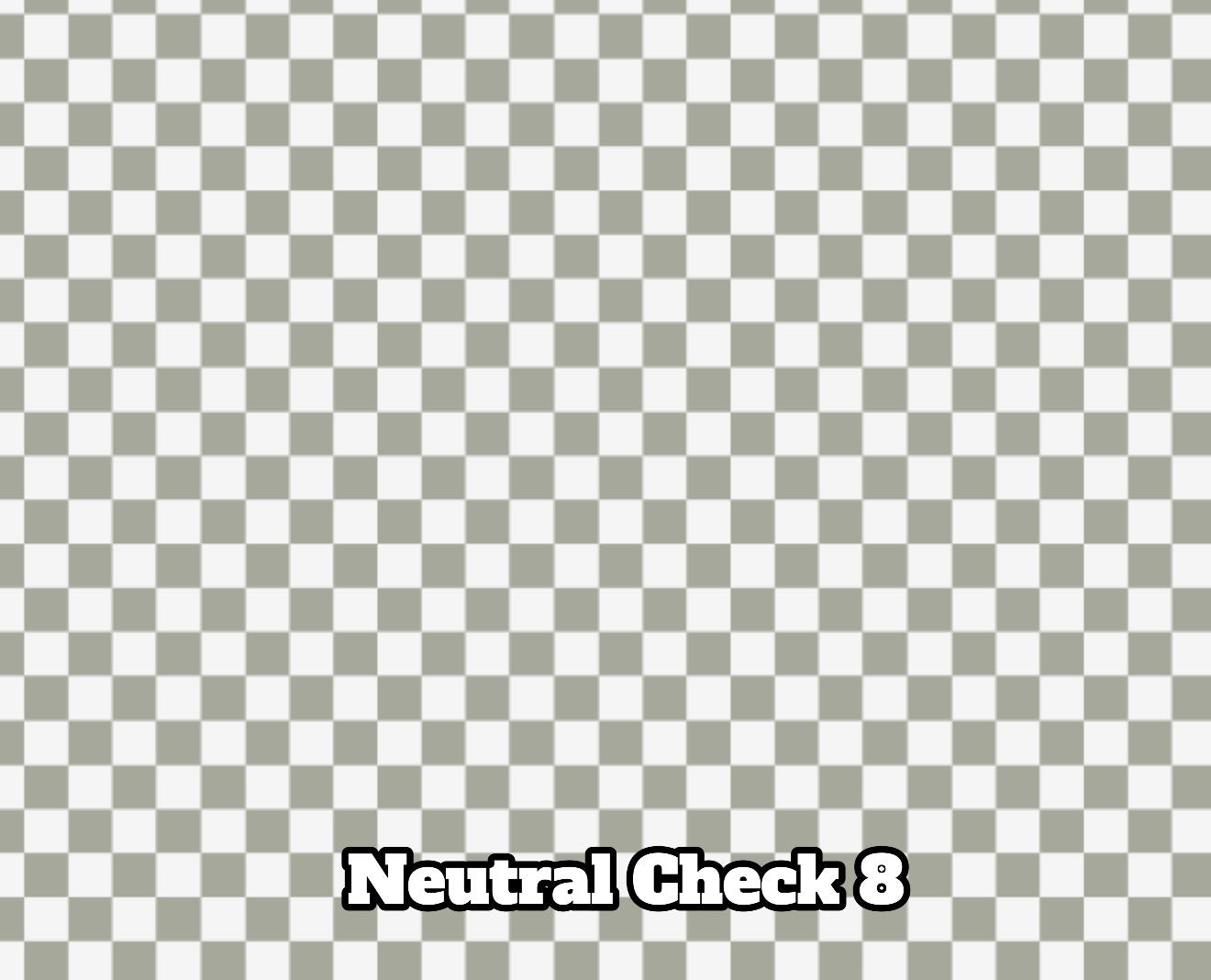 Neutral Checks