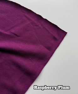 Raspberry Plum French Terry