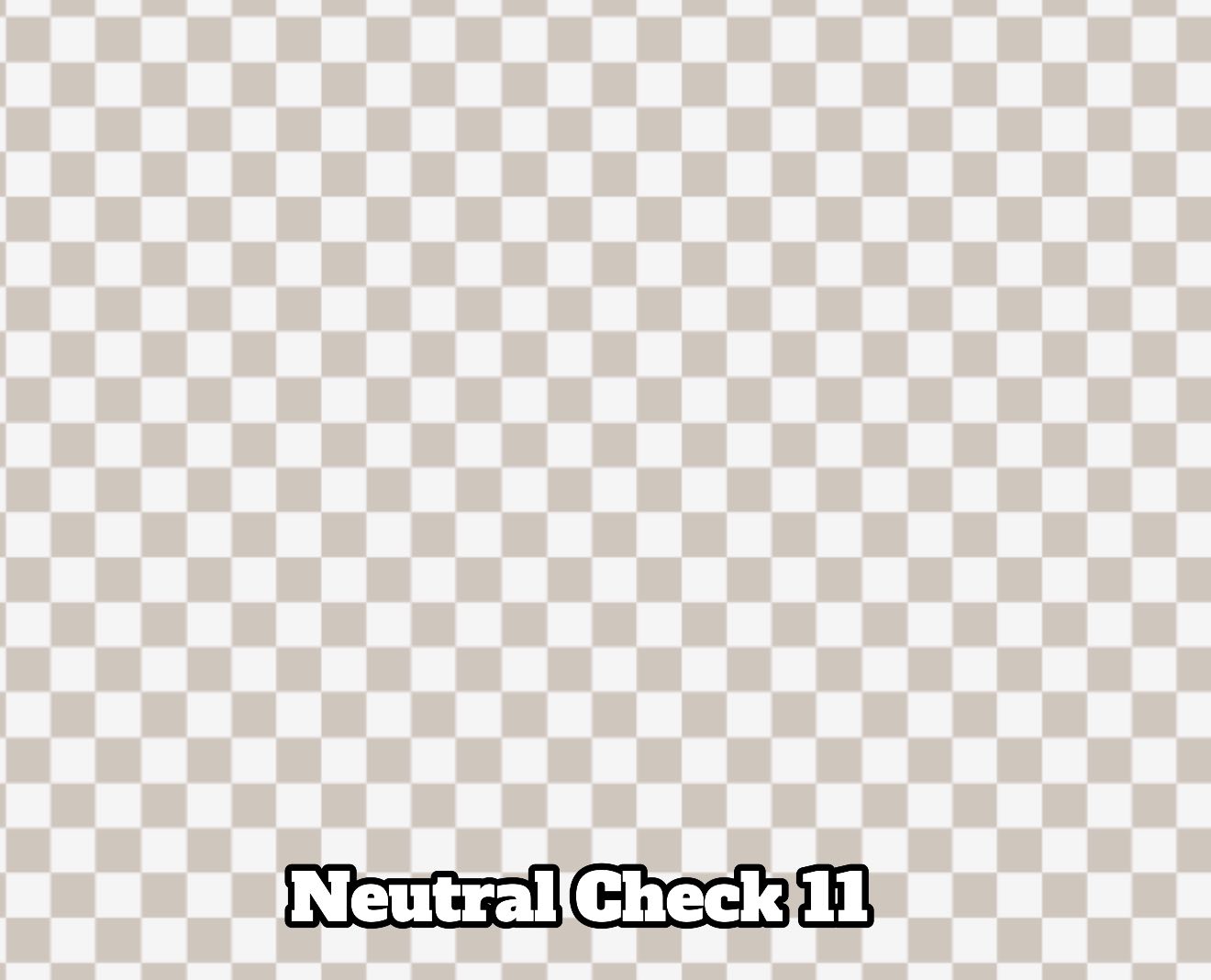 Neutral Checks