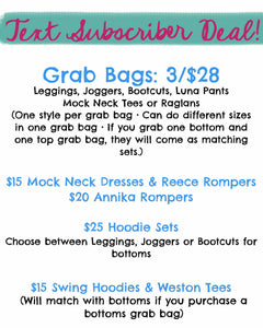 Text Subscriber Deal!