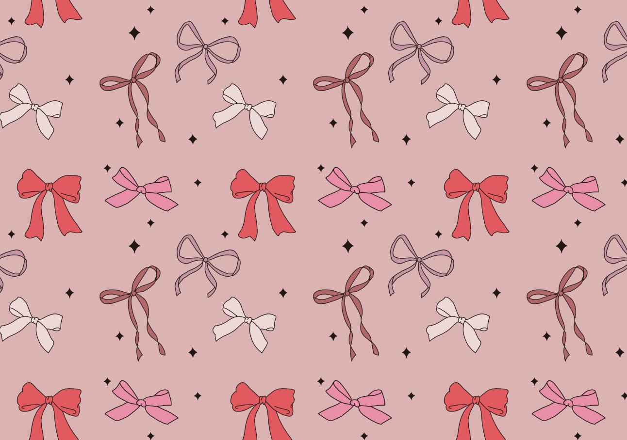 Pink Sketch Bows