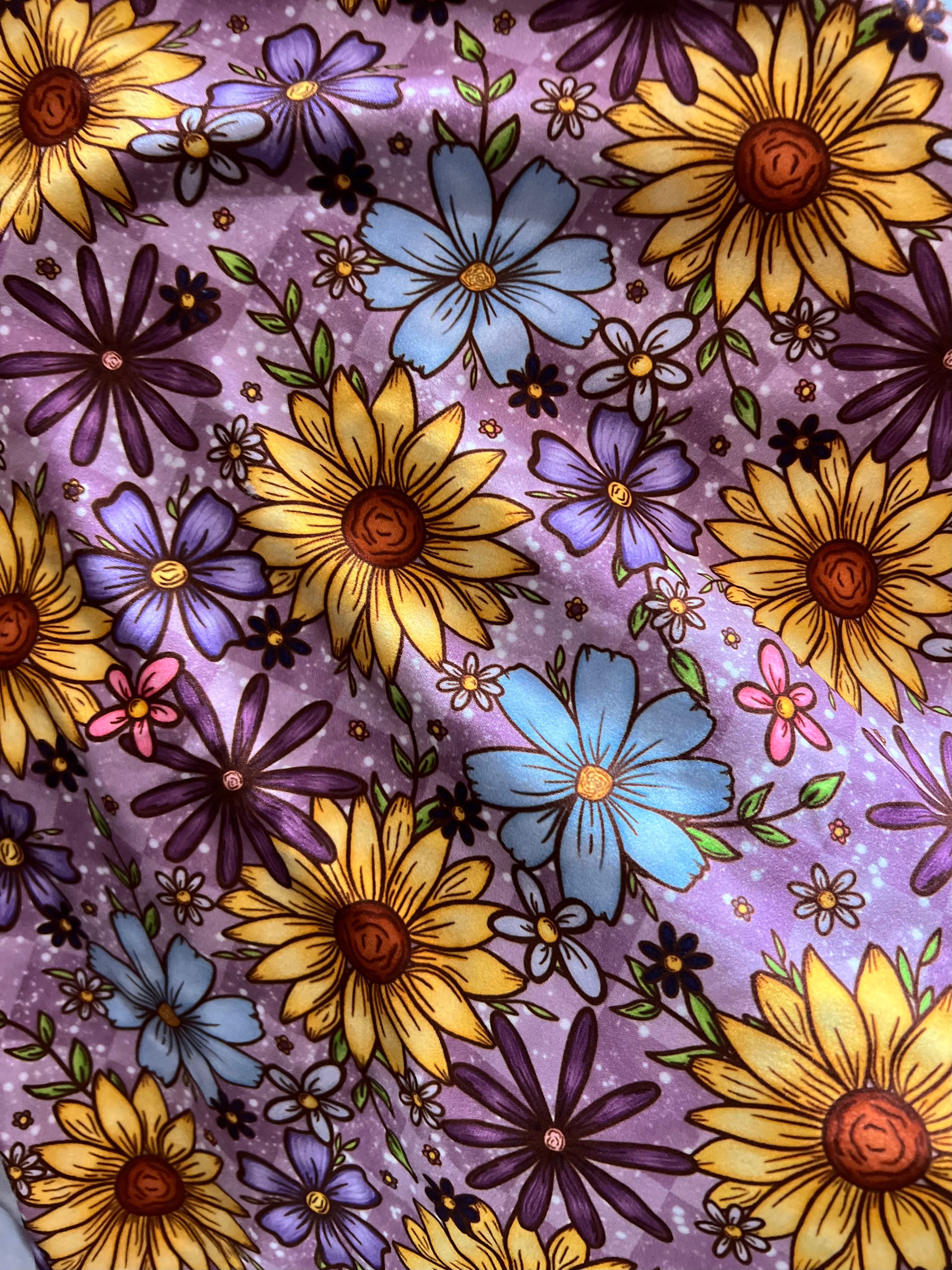 Purple Sunflowers