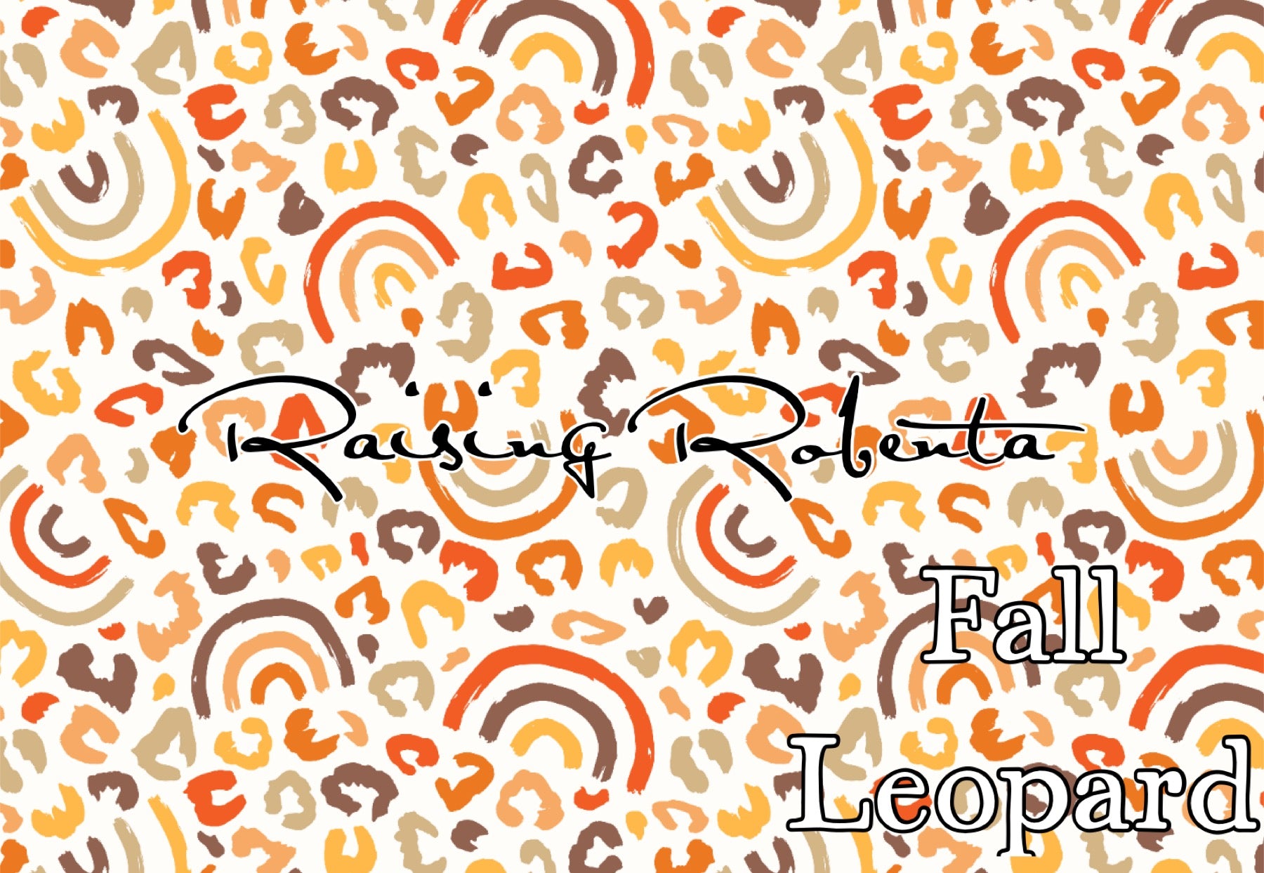 Random Fall Prints Drop