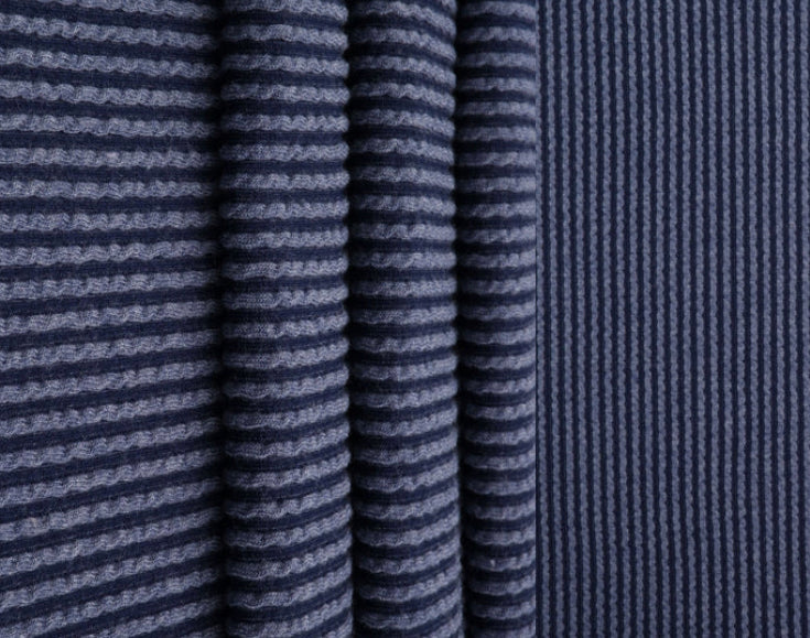Navy Sweater Rib