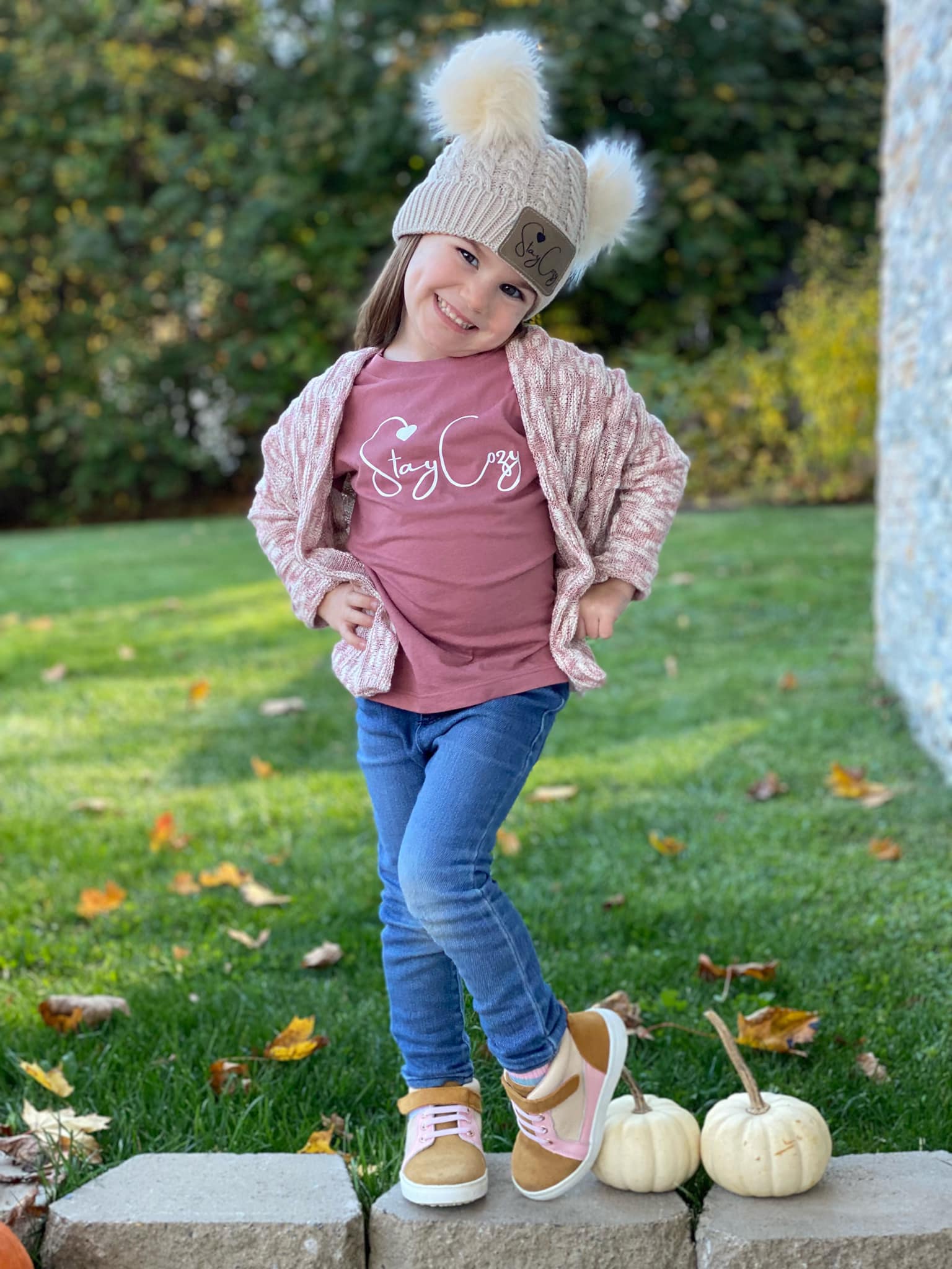 Mauve Cardigans