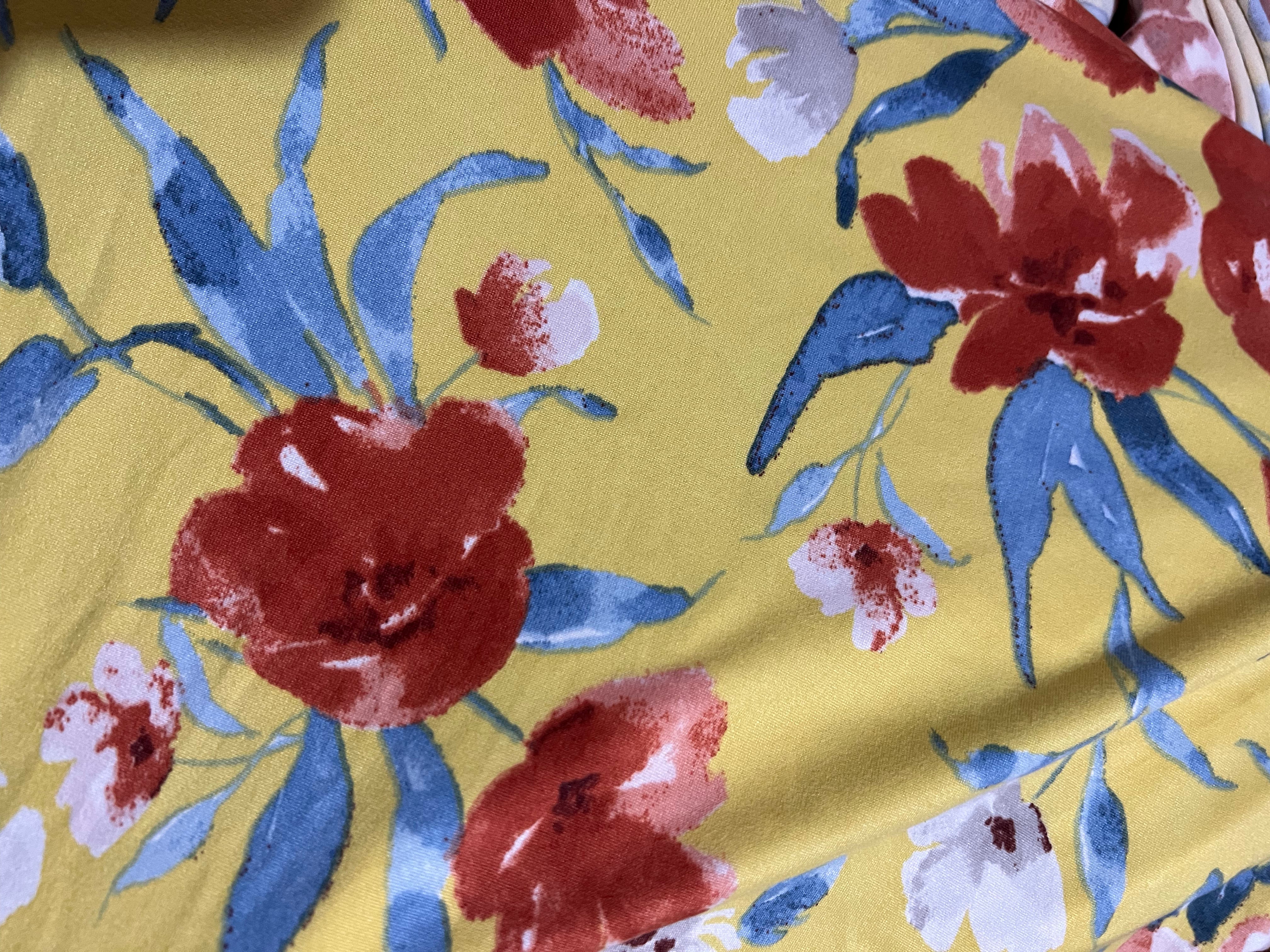 Light Yellow Floral