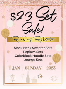 $23 Set Sale