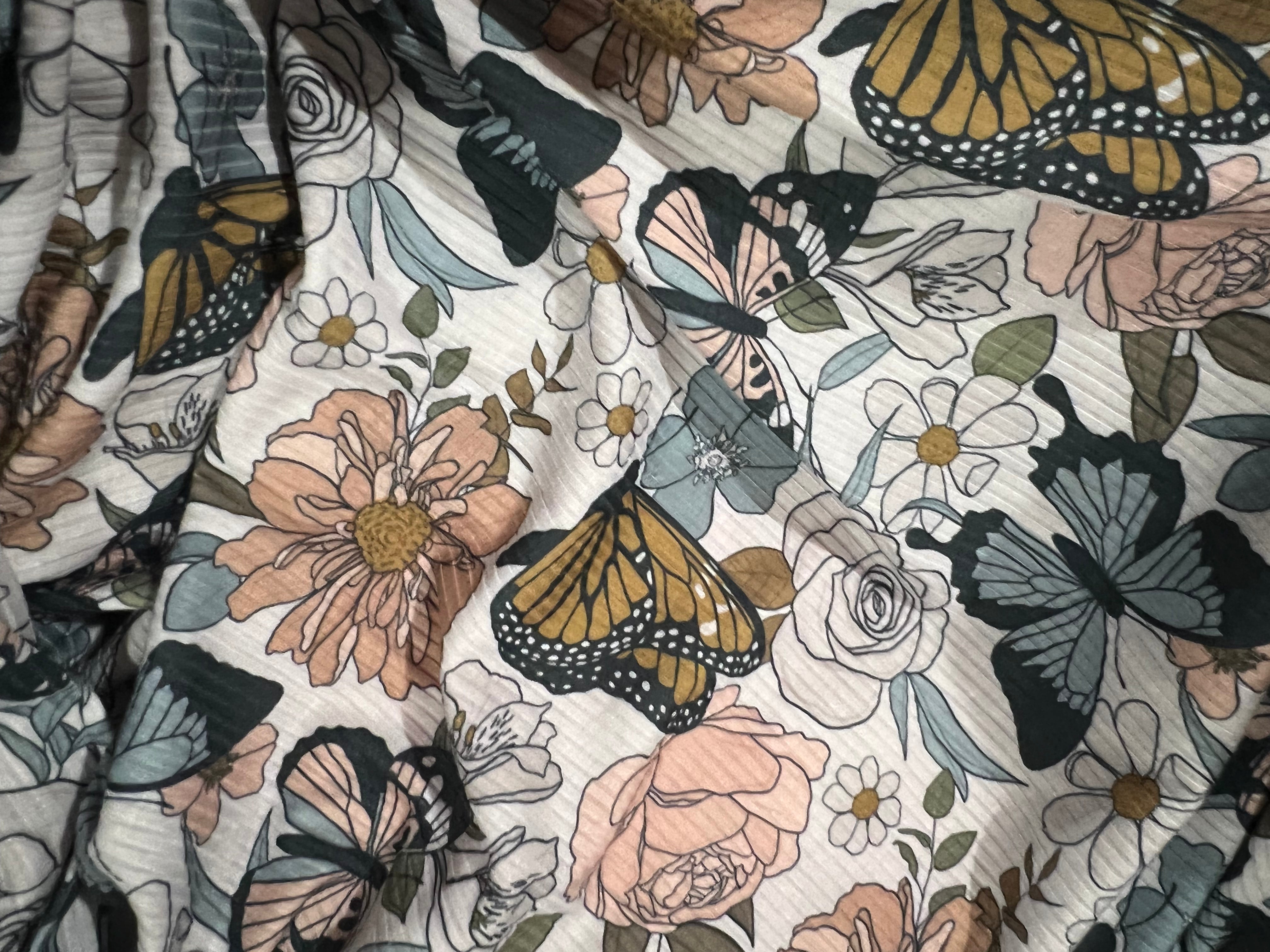 Muted Buttefly Rib