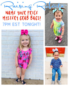 Name Your Price Mystery Grab Bags