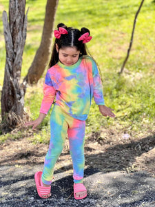 Cozy Rainbow Tie Dye