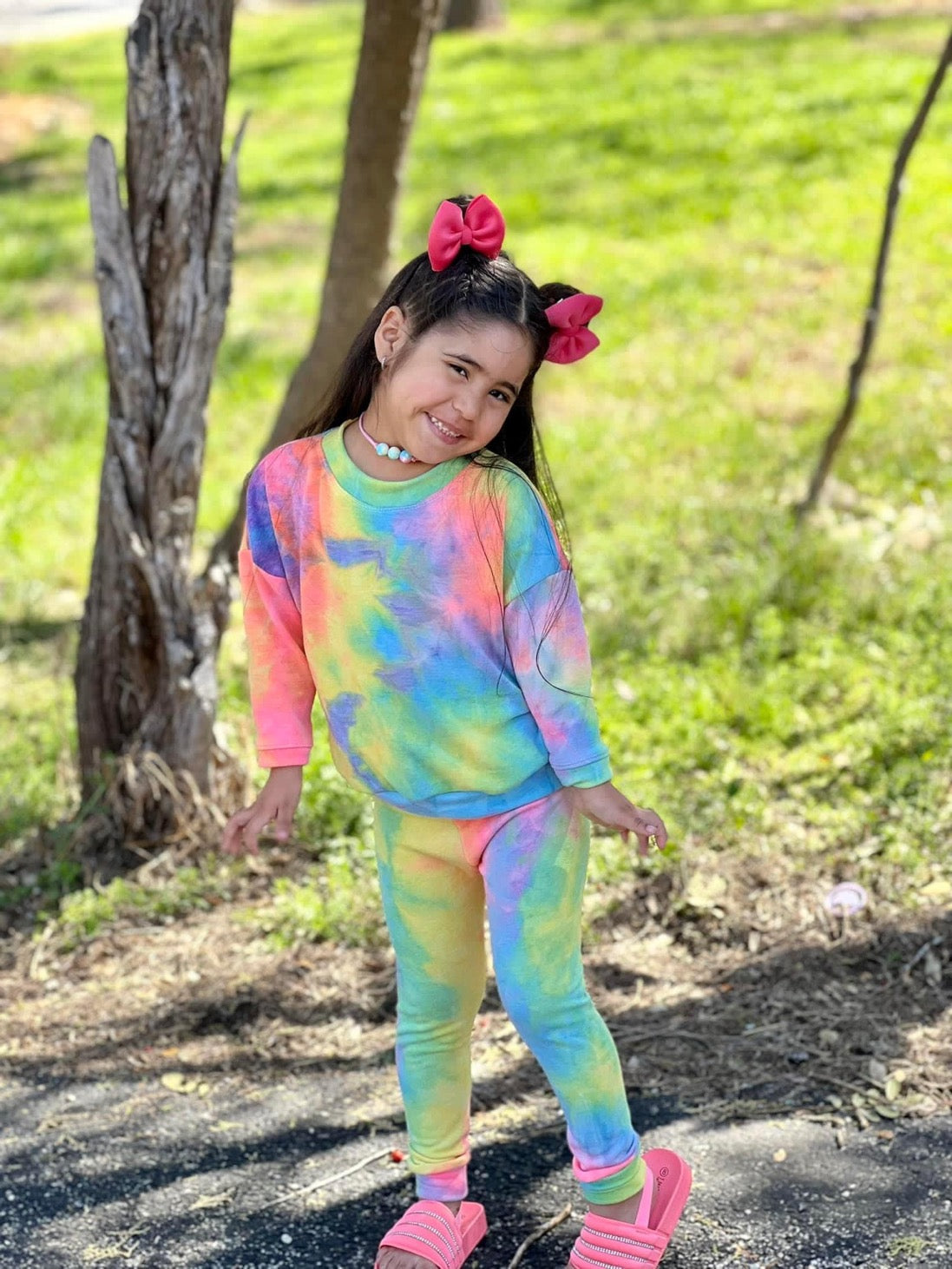 Cozy Rainbow Tie Dye