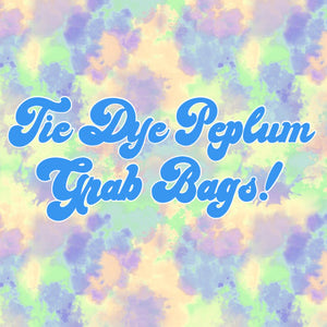 Peplum Grab Bags