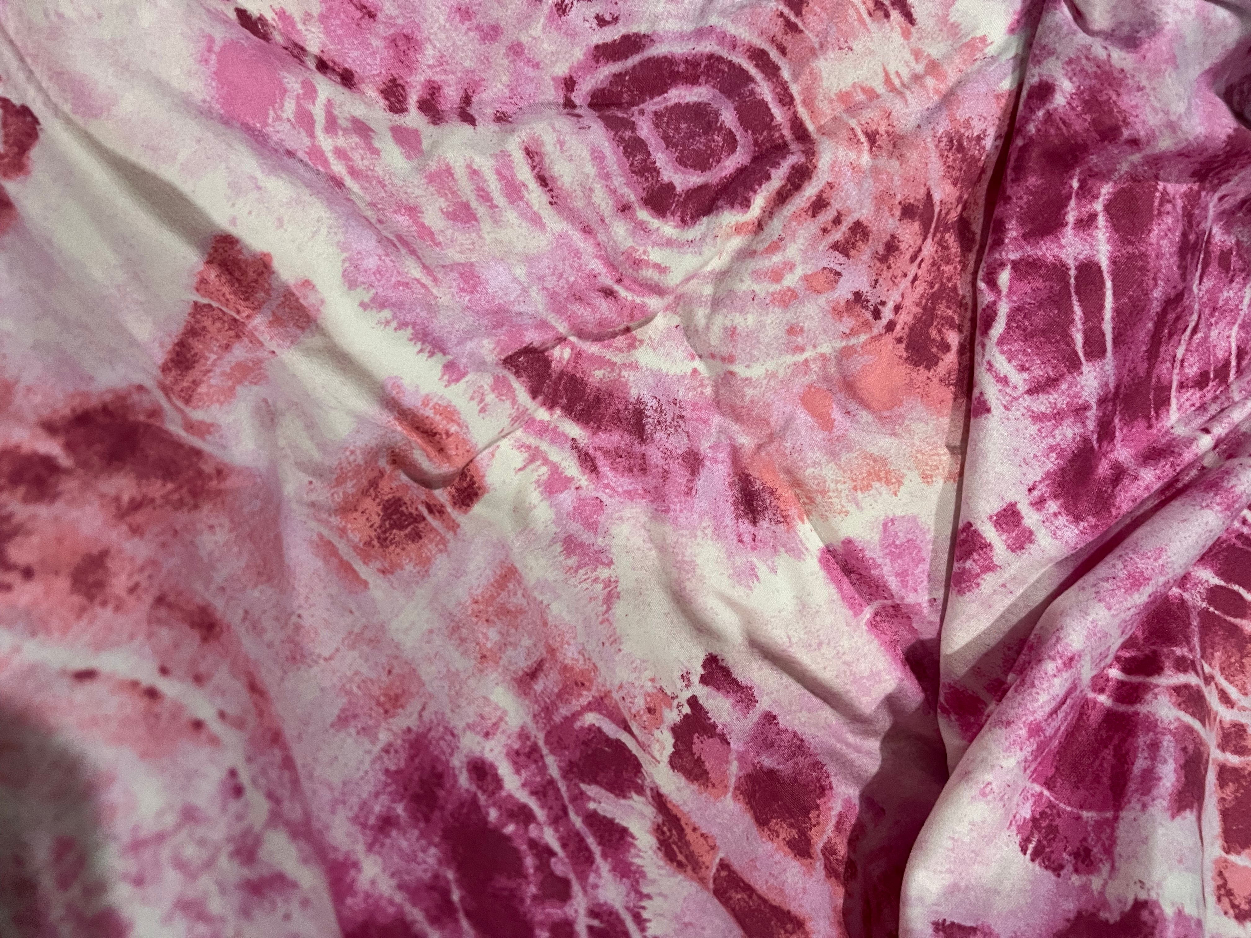 Hot Pink Spiral Tie Dye